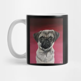 Pug Puppy Portrait Mug